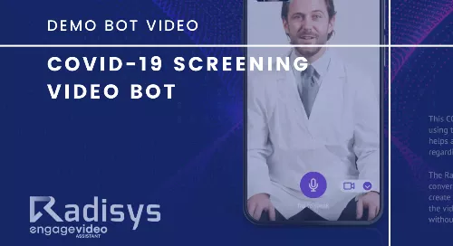 COVID-19 Screening Video Bot